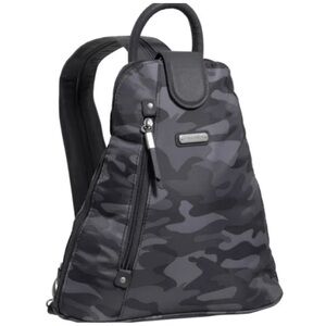 Baggallini Women's Gray Camo Metro Backpack